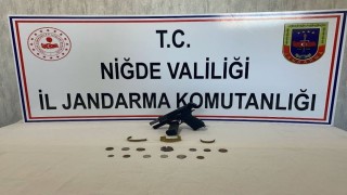 Niğdede tarihi eser kaçakçılığı operasyonu: 1 gözaltı