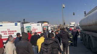 Nizipte zincirleme kaza: 5 yaralı