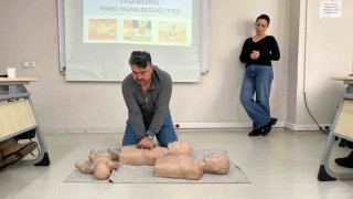 Odunpazarı Belediyesinden personeline ilk yardım eğitimi