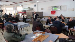 Odunpazarında şiddetle mücadele kıraathanelerde başladı