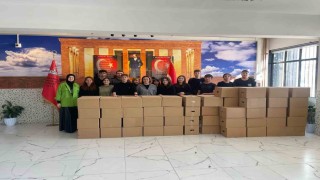 Öğrenciler Ramazan ayı öncesi gıda kolisi dağıttı