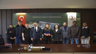 OMÜde farklı kültürler ve diller bir araya geldi