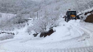 Orduda bir günde 4 bin 157 kilometre yol ulaşıma açıldı