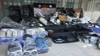 Orduda kaçak oto yedek parçaları ele geçirildi