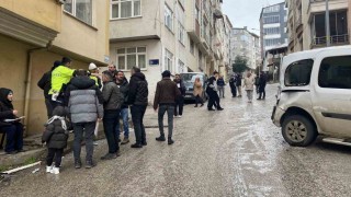 Orduda rampada kayan kamyon, park halindeki 3 araca çarparak durabildi
