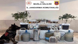 Ortacada uyuşturucu üretim düzeneği ele geçirildi