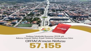 Ortacanın nüfusu 55 bin 177ye yükseldi