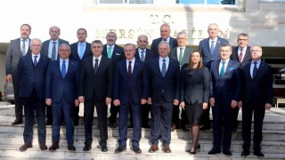 OSBÜK Yönetimi Mersinde toplandı