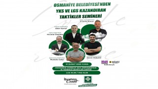 Osmaniye Belediyesi’nden Öğrencilere Ücretsiz Sınav Stratejileri Semineri
