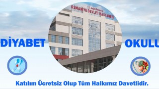 Osmaniye Devlet Hastanesi'nde Diyabet Okulu Eğitimi Düzenlenecek