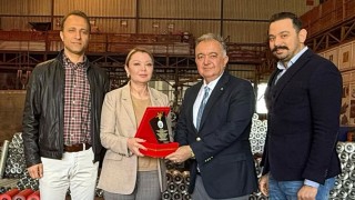 OTSO’dan Başarılı Sanayi Kuruluşuna Tebrik ve Plaket Takdimi