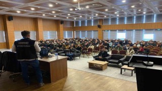 Özel güvenlik personellerine polisten eğitim