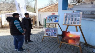 Özlücede yangınla mücadele seferberliği