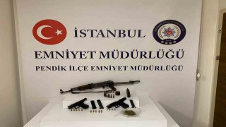 Pendikte ruhsatsız silah operasyonu: 2 şüpheli yakalandı