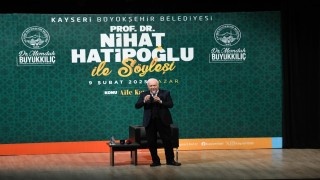 Prof. Dr. Hatipoğlu Kayserililere Aile Kavramını anlattı