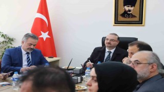Rektör Hacımüftüoğlu ilçe ziyaretlerine devam ediyor