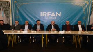 Rektör Hacımüftüoğlu İrfan Meclisine konuk oldu