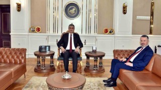Rektör Kırışık, Vali Yavuzu çalışmalar hakkında bilgilendirdi