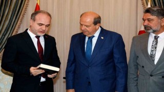 Rektör Usludan KKTC Cumhurbaşkanı Ersin Tatara Ziyaret