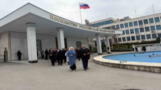 Rusyanın Ankara Büyükelçiliğinde Diplomatlar Günü kutlandı