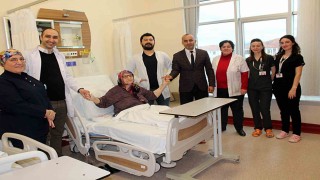 Safra kesesi delinen hasta Karasuda şifa buldu