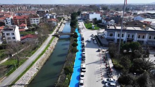 Sakaryada bisiklet yolları yenileniyor