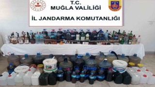 Sakin Kent Akyakada 555 litre sahte alkol ele geçirildi