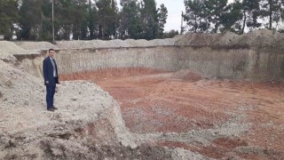 Samsatta öğretmenevi inşaatına başlandı
