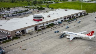 Samsun Havalimanı Ocak ayında 124 binden fazla yolcuya hizmet verdi