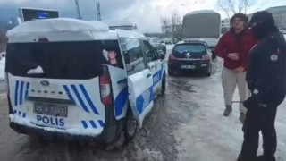 Samsun polisi, MSÜ sınavı öğrencilerini yalnız bırakmadı