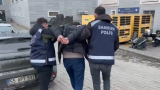Samsunda 32 yıl hapis cezasıyla aranan şahıs yakalandı