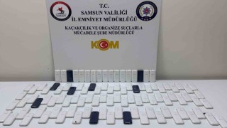 Bafra’da 100 Kaçak Telefon Ele Geçirildi