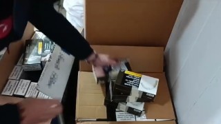 Samsunda kaçak makaron operasyonu
