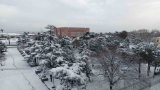 Samsunda tüm okullarda eğitime kar engeli