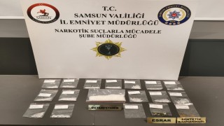 Samsunda uyuşturucu operasyonu: 2 gözaltı