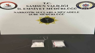 Samsunda uyuşturucuyla yakalanan şahıs gözaltına alındı