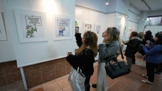 Sanat Şehri Denizlide karikatür sergisi