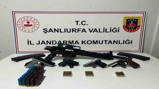 Şanlıurfada silah kaçakçılığı operasyonu: 3 gözaltı