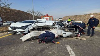 Şanlıurfada zincirleme trafik kazası: 6 yaralı