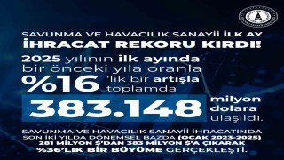 Savunma ve havacılık sanayi ihracatı 2024 Ocaka göre yüzde 16 arttı