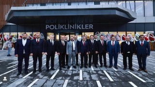 Şehir protokolünden HG Hospitala ziyaret