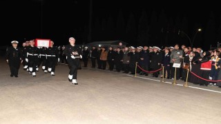 Şehit Mustafa Baznanın naaşı Kocaelide törenle karşılandı