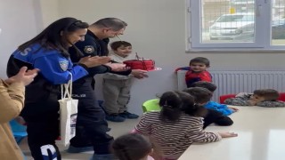 Şehit polisin oğluna anlamlı doğum günü kutlaması