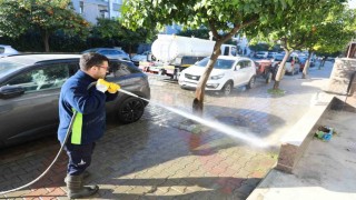 Selçuk sokaklarında temizlik harekâtı