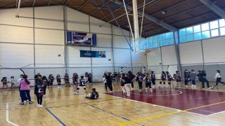 Selçuklu çocuklar kışı sporla geçiriyor