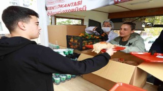 Selçukta öğrencilere beslenme desteği
