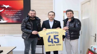 Selendi Belediyespordan Kaymakam Kahveciye ziyaret