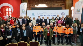 Silivri Belediyesi Toplu İş Sözleşmesi İmza Töreni gerçekleştirdi