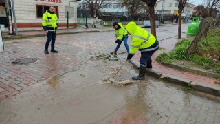 Silivri Belediyesi, yoğun yağışa karşı teyakkuzda