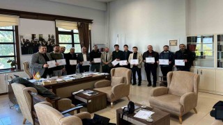 Simavda Talim ve Tashih-i Huruf Kursunda başarılı olan din görevlilerine belgeleri verildi